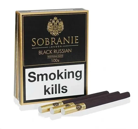 Sobranie Black Russian Cigarette | Shop Now - SmokeKart