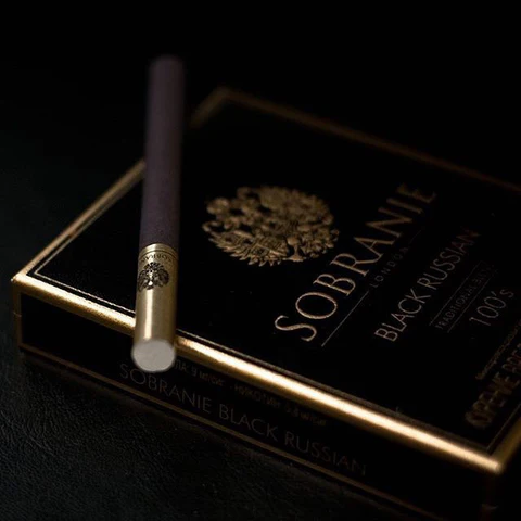 Buy Sobranie Black Russian 100's - Buy Sobranie online UK - City Cigars