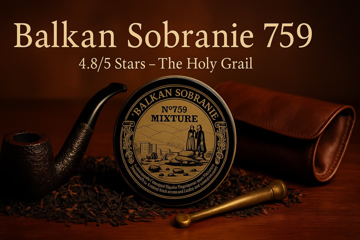 Sobranie of London - The Balkan Sobranie 759 - Pipe Tobacco Reviews