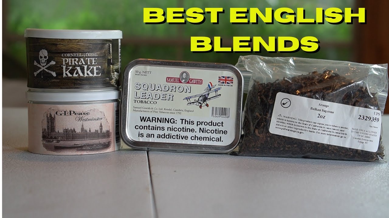 The Best 4 English Pipe Tobacco Blends For Beginner's - YouTube