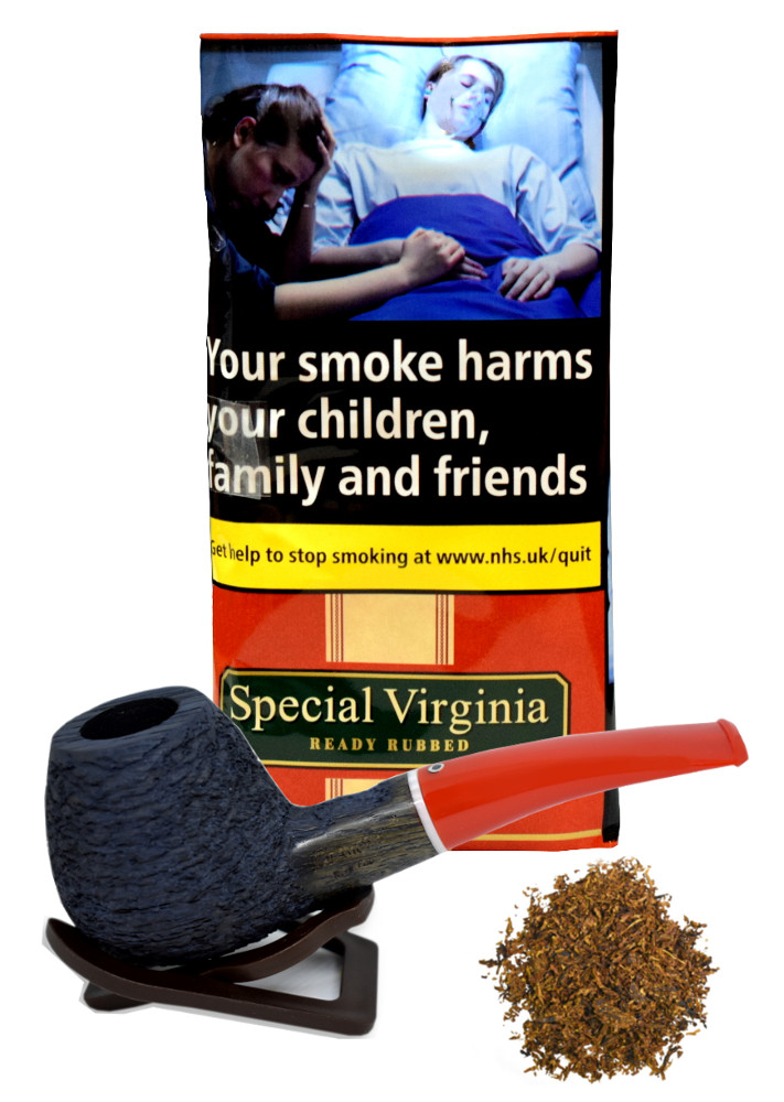 Special Virginia Ready Rubbed Pipe Tobacco Pouch