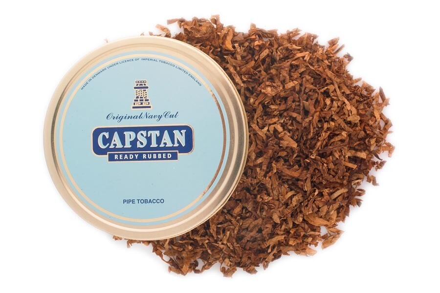 Capstan Original Ready Rubbed Pipe Tobacco 1.75oz Tin