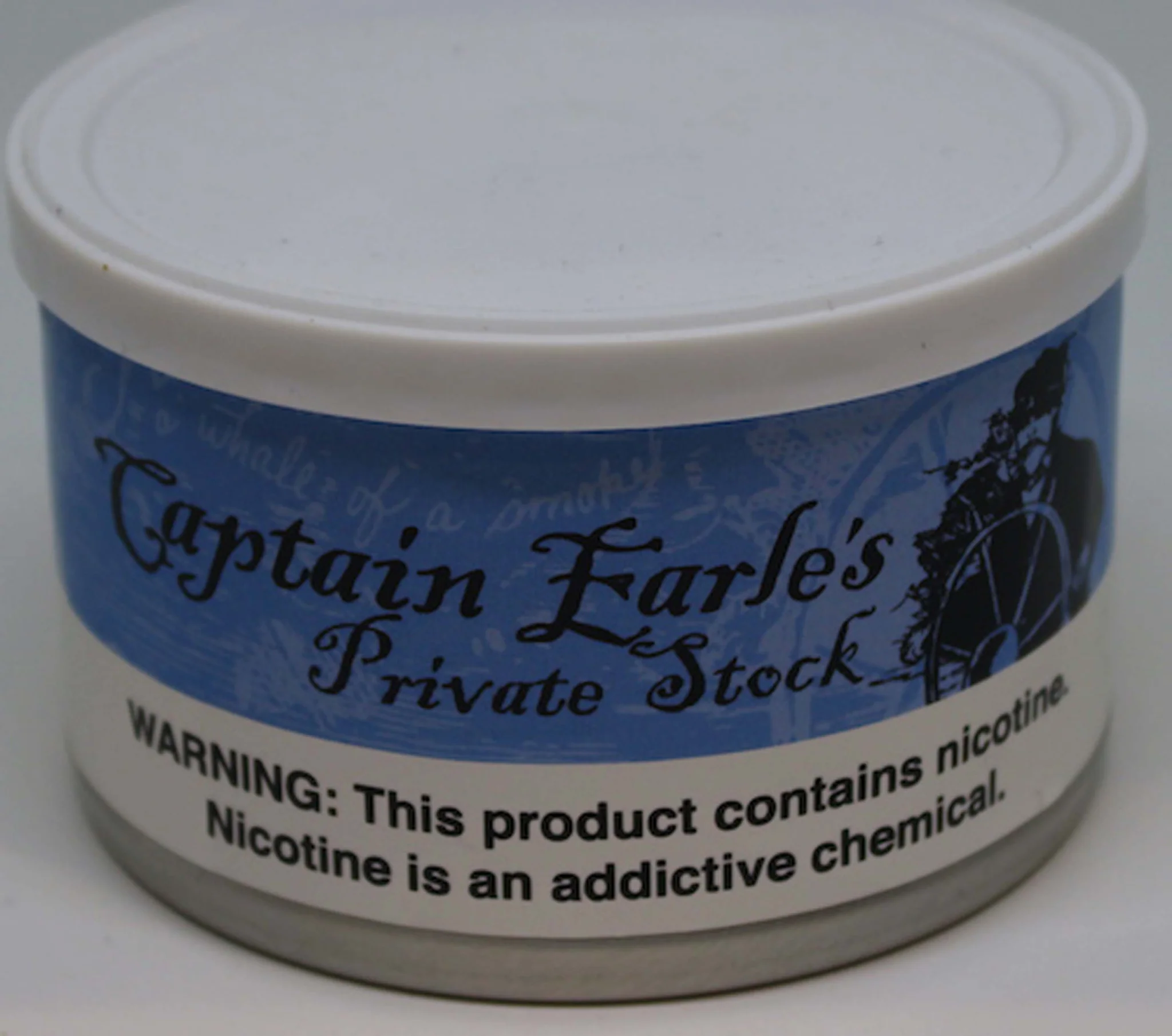 Captain Earle's Private Stock 2 oz Tin - Arlington Pipe & Cigar Lounge