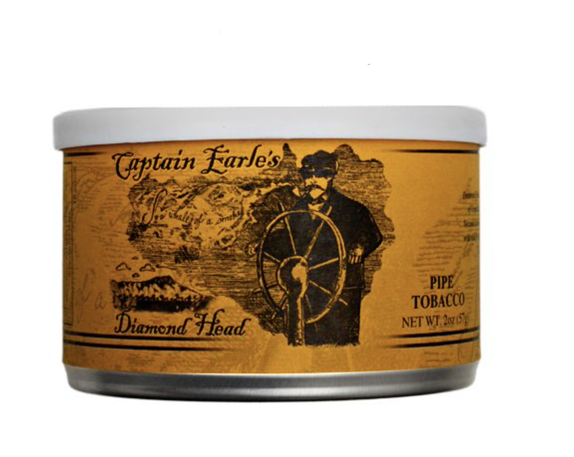 Captain Earle's Diamond Head Pipe Tobacco 2oz Tin - Boswell Pipes