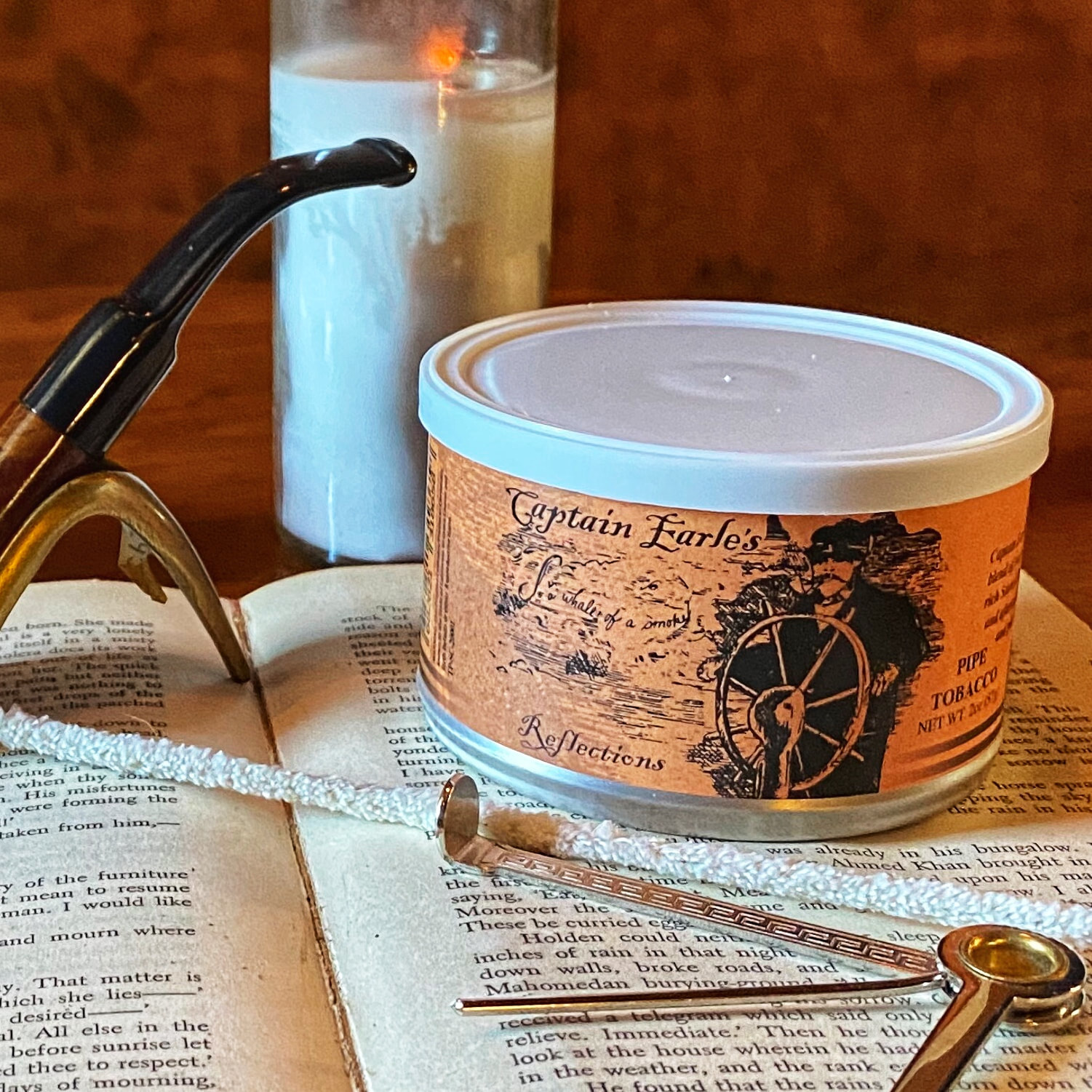 Captain Earle's Pipe Tobacco Reflections 2oz - Cigar Art