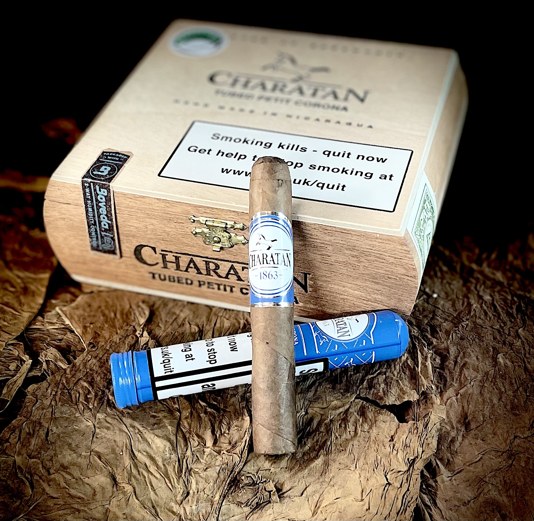 Charatan Petit Corona Tubed - Box of 10 Cigars | James Barber Tobacconist