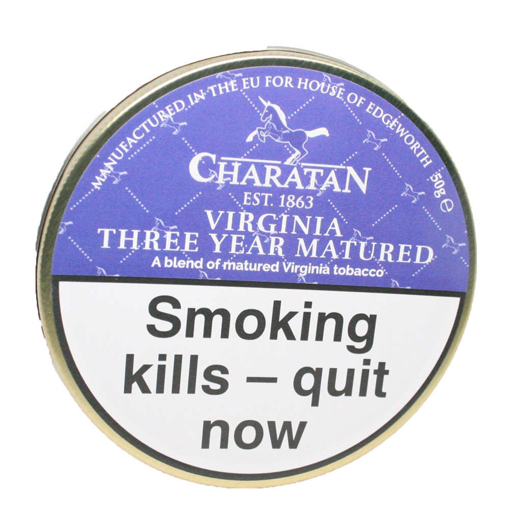 Charatan - Virginia Three Year Matured - Pipe Tobacco 50g Tin - GQ Tobaccos