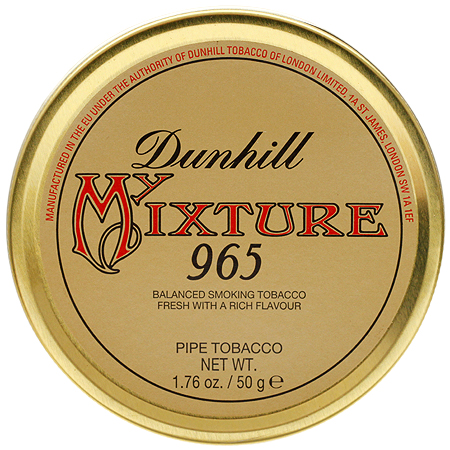 Dunhill 登喜路 965 经典调配 煙絲資料