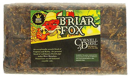 Cornell & Diehl Briar Fox 16oz - Dreaming Pipes