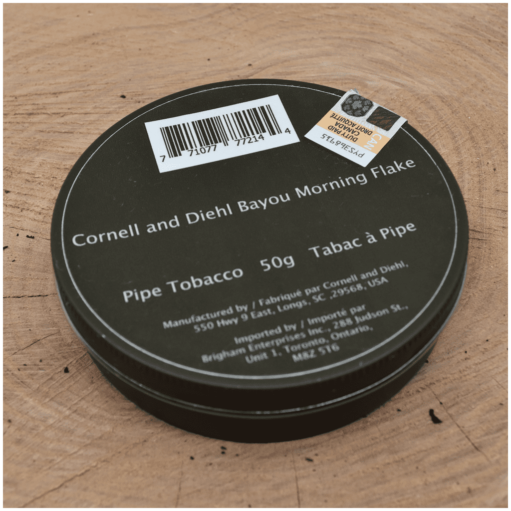 Cornell & Diehl Bayou Morning Flake (50g) - Village Cigar Company ...