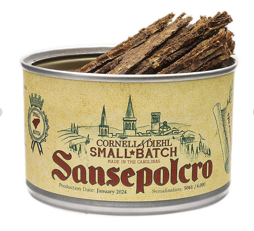Cornell & Diehl Small Batch Sansepolcro Tobacco 2oz Tin LIMITED ...