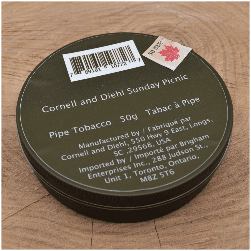 Cornell & Diehl Sunday Picnic (50g) - Village Cigar Company & Barbershop
