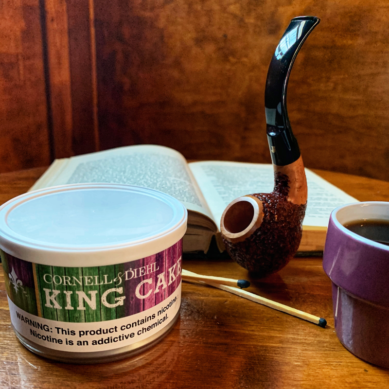 Cornell & Diehl Pipe Tobacco King Cake - Cigar Art