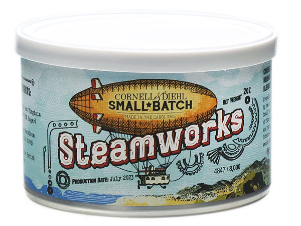 Steamworks - Small Batch Pipe Tobacco | Cornell & Diehl