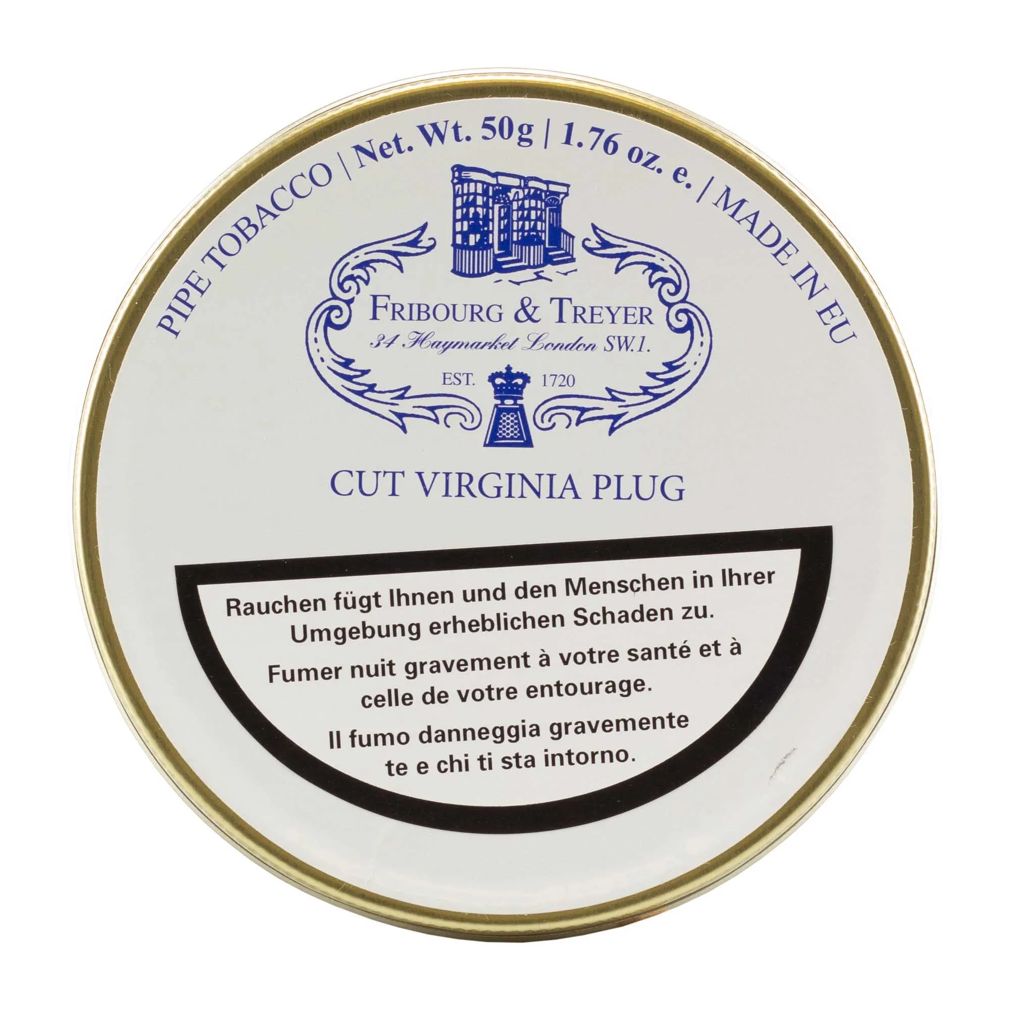 Fribourg & Treyer 弗吕堡与特雷耶 切制弗吉尼亚烟砖 煙絲資料