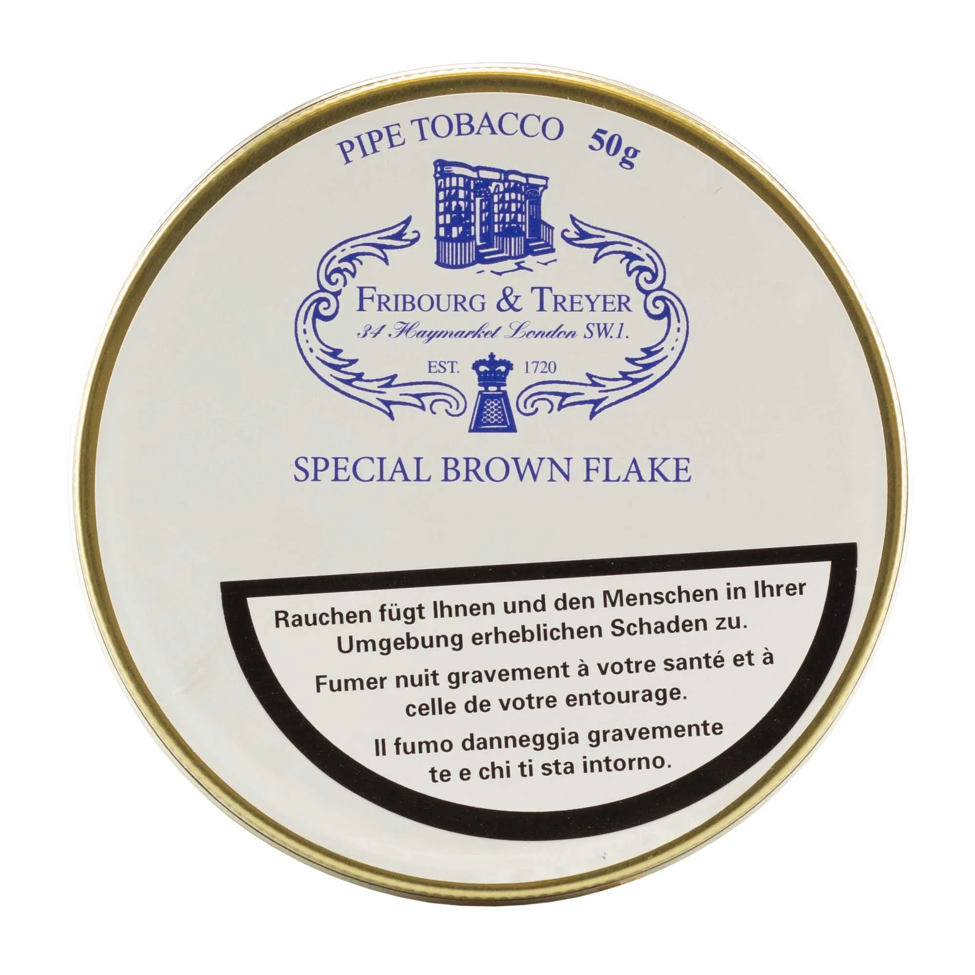 Fribourg & Treyer 弗吕堡与特雷尔 特别棕片 煙絲資料