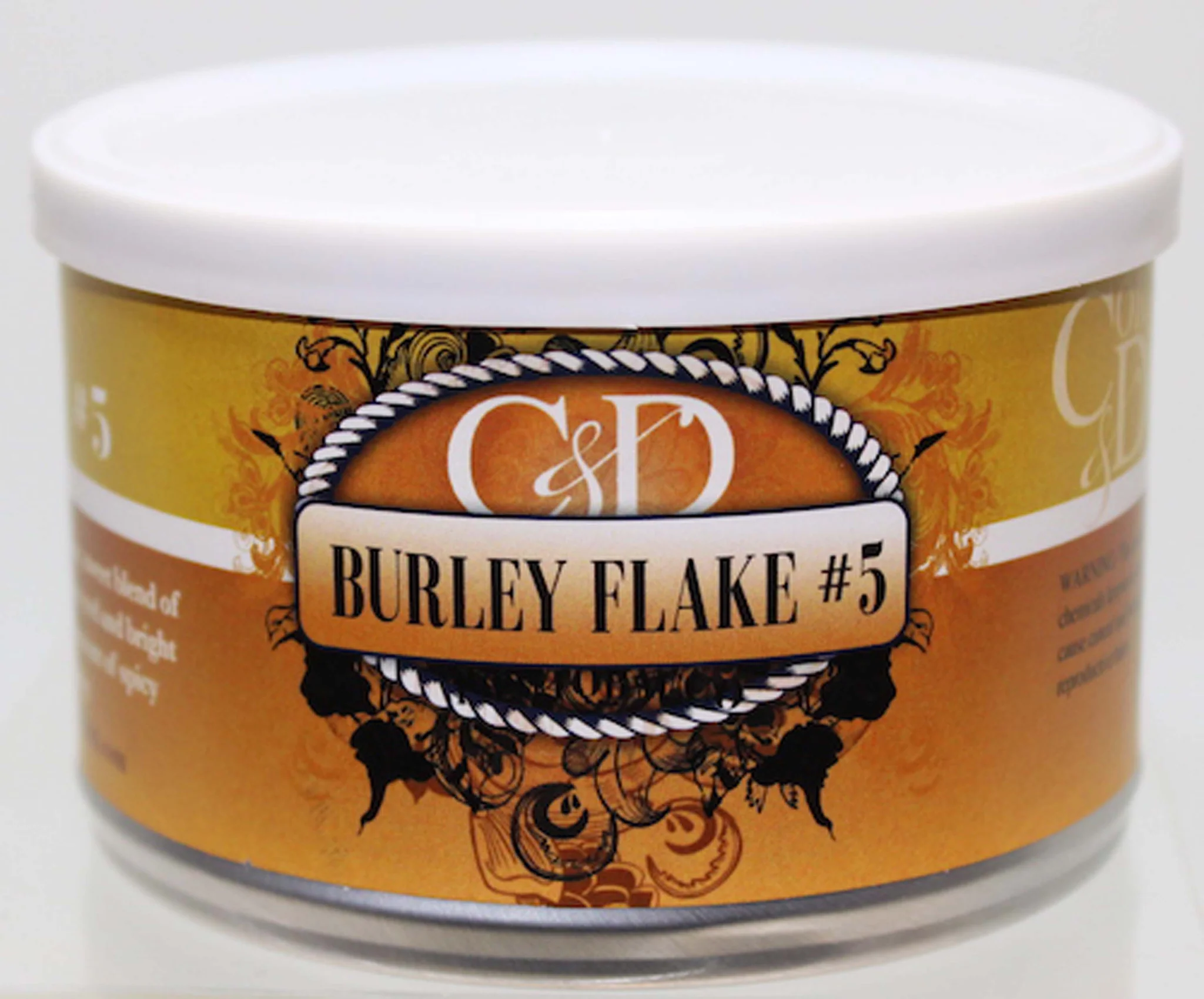 Cornell & Diehl Burley Flake No. 5 2 oz Tin - Arlington Pipe & Cigar Lounge