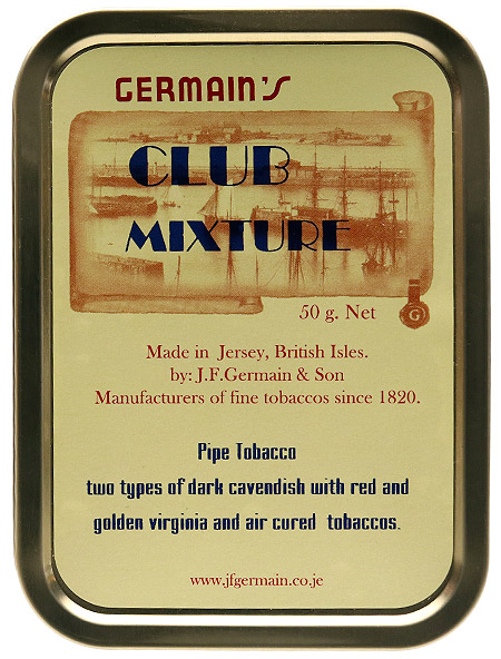 Germain's 杰曼俱乐部调配 煙絲資料