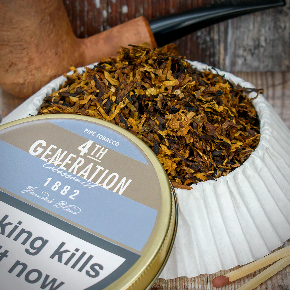 Erik Stokkebye | 4th Generation 1882 Pipe Tobacco | 50g Tin Smoke-King