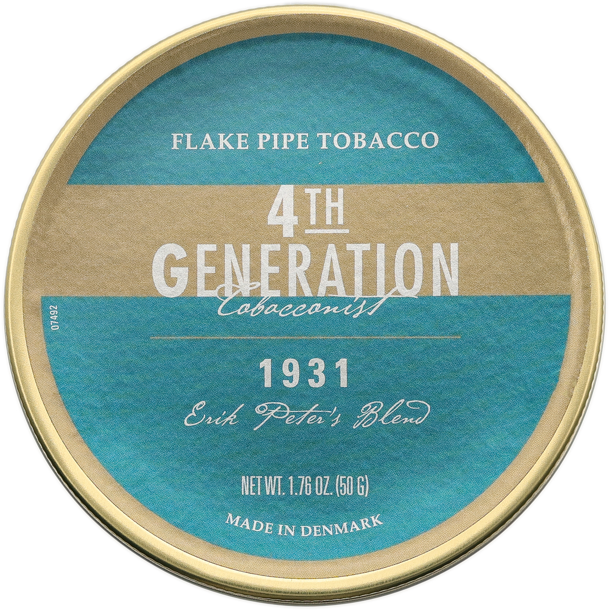 1931 Flake 1.4oz -Erik Stokkebye 4th Generation Pipe Tobacco