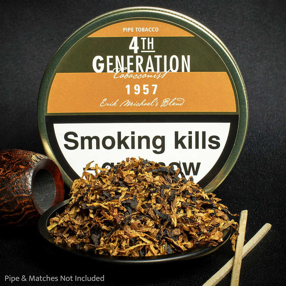 Erik Stokkebye | 4th Generation 1957 Pipe Tobacco - 50g Tin