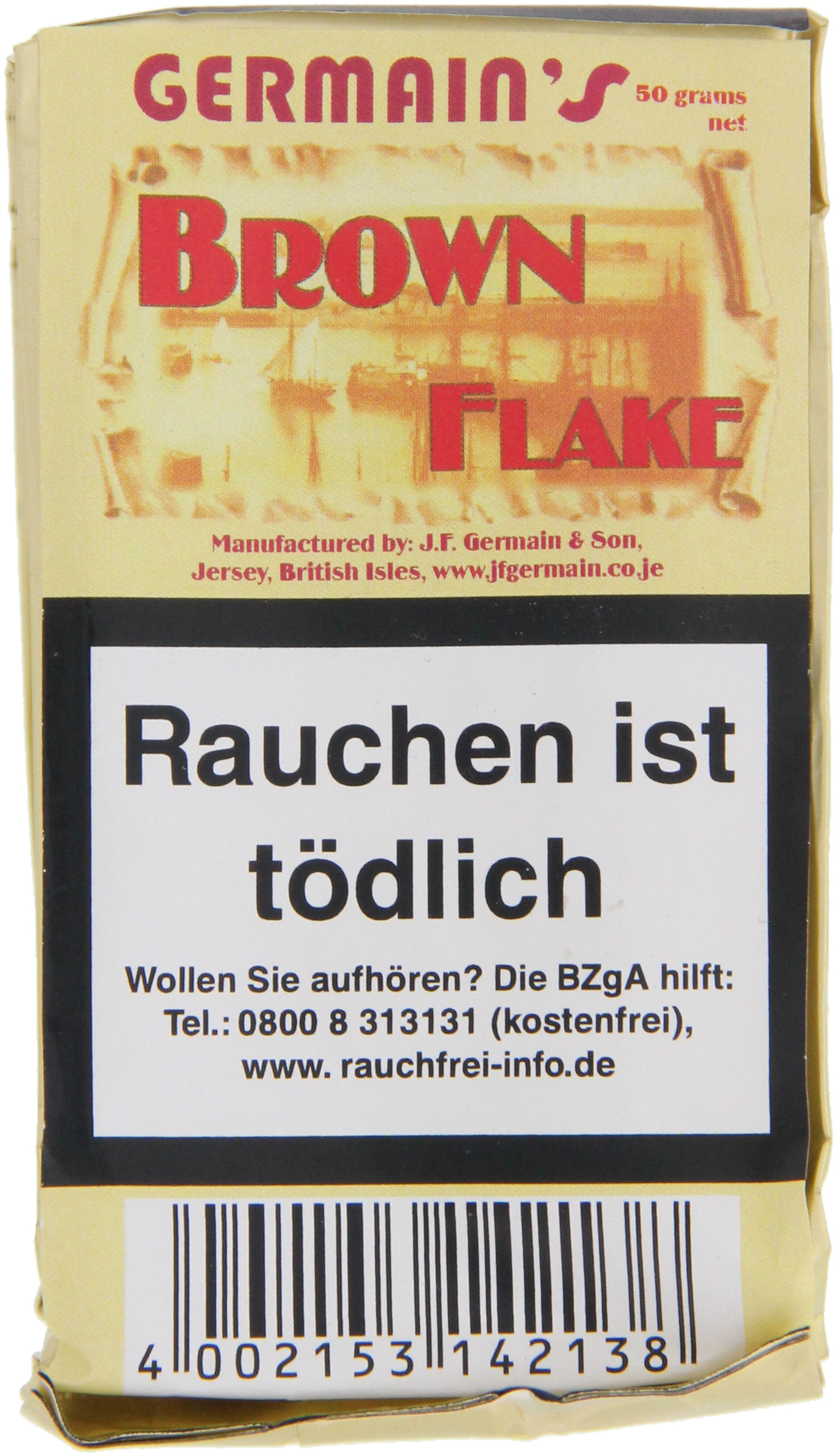 Germain's Flake Brown 50g | Cigarworld.de Pfeifentabak Pfeifentabak