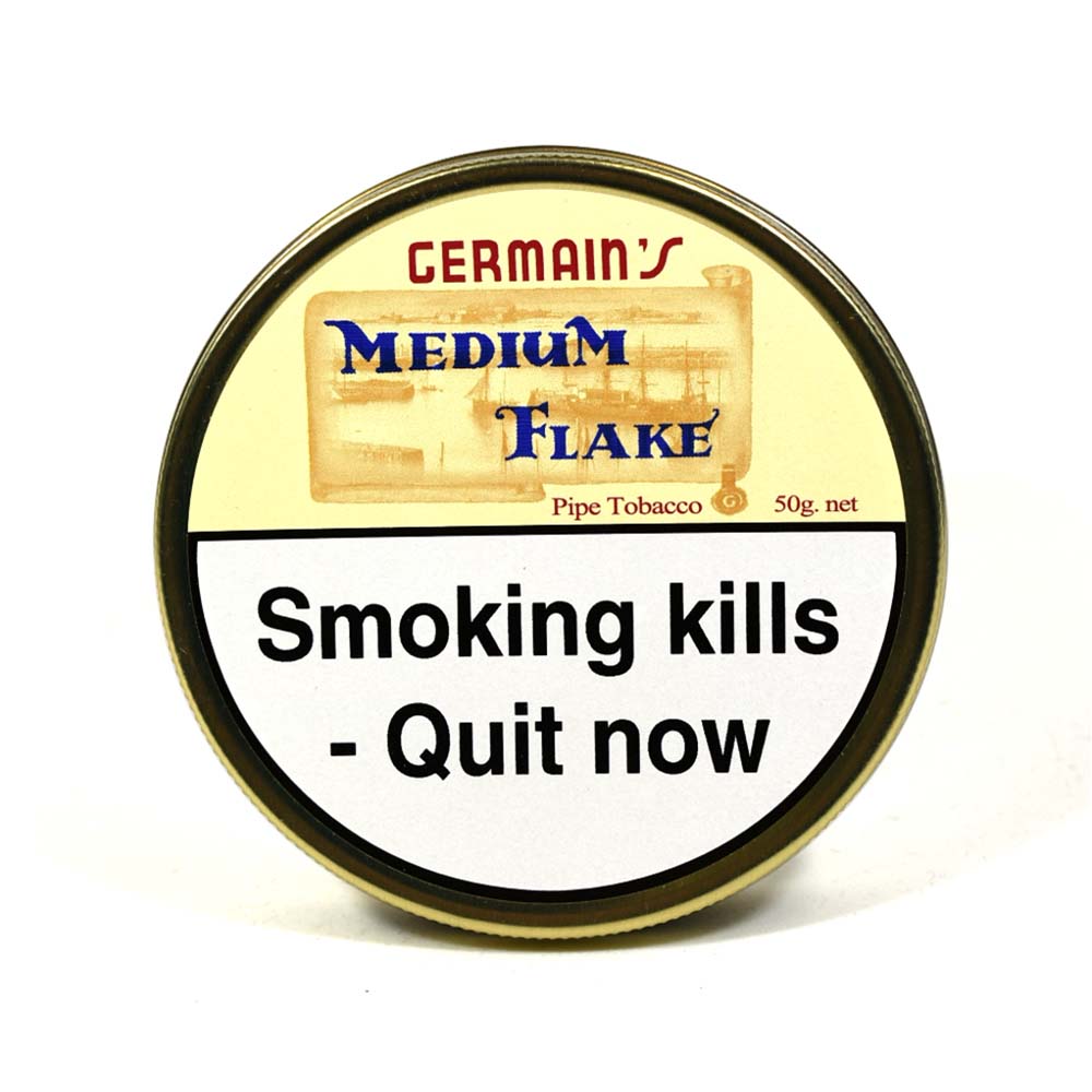 Germains Medium Flake Pipe Tobacco 500g Bag - Cigars Unlimited