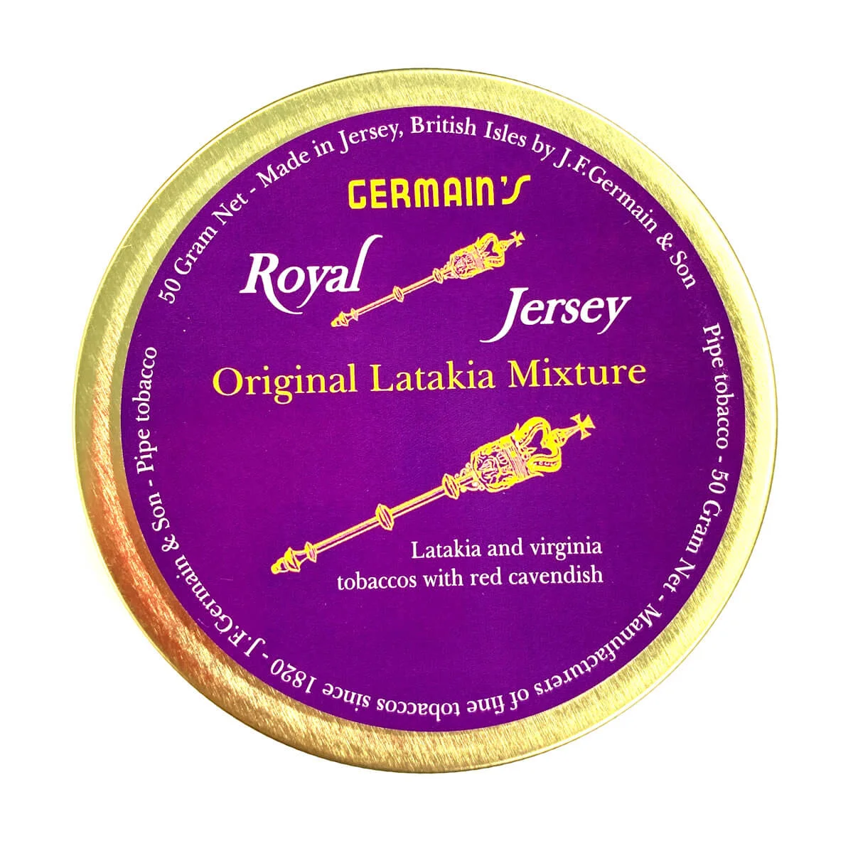 Germain's Royal Jersey Original Latakia Mixture 1.75oz - Dreaming Pipes