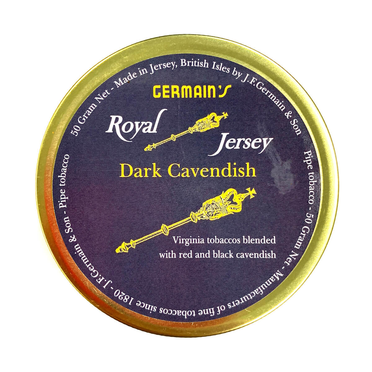 Germain's Royal Jersey Dark Cavendish 1.76oz - Dreaming Pipes
