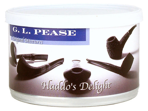 G. L. Pease Pipe Tobacco Haddo's Delight 2oz Tin - SmokersHaven.com