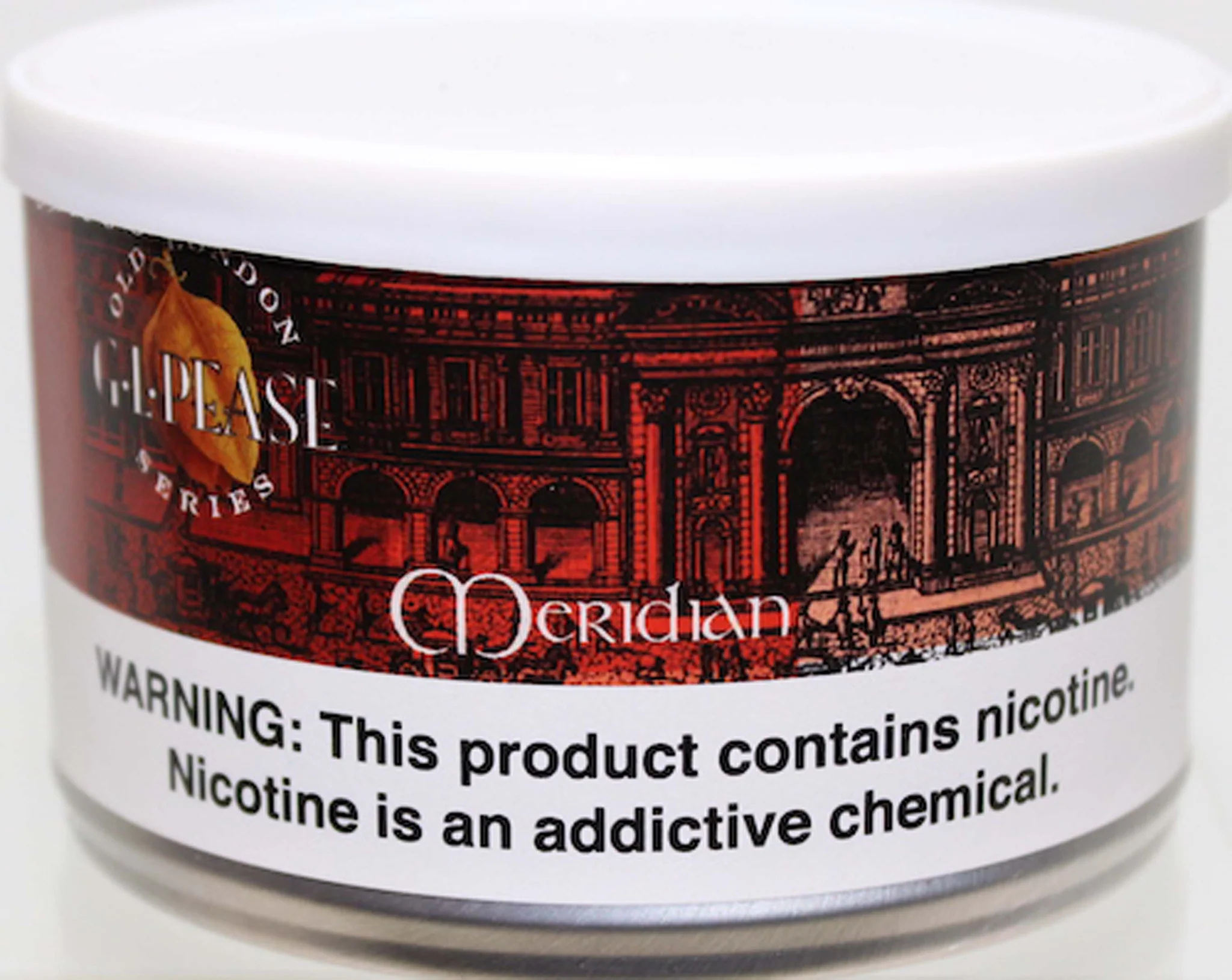 G.L. Pease Meridian 2 oz Tin - Arlington Pipe & Cigar Lounge