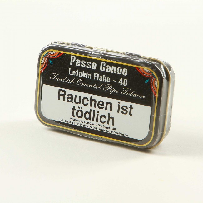 Gladora Tobacco Pesse Canoe Latakia Flake 40 im Noblego.de Shop kaufen.