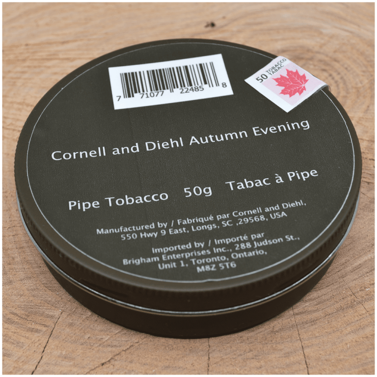 Cornell & Diehl Autumn Evening (50g) - Village Cigar Company & Barbershop
