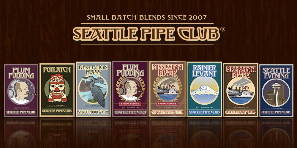 Seattle Pipe Club 西雅图烟斗俱乐部 煙絲資料