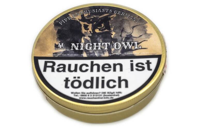 HU Tobacco Pipe Enthusiasts Germany Night Owl