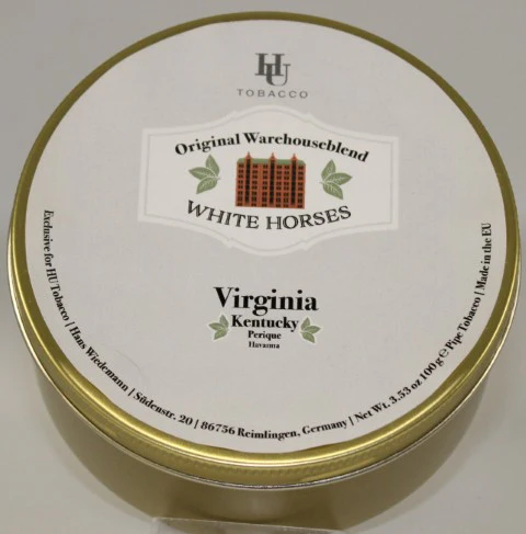 HU Tobacco White Horses 100g - Arlington Pipe & Cigar Lounge