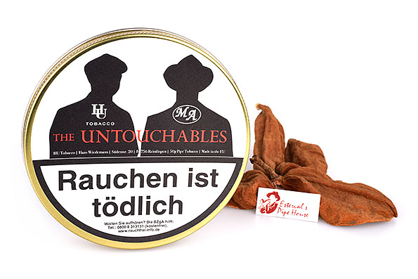 HU-tobacco & M. A. The Untouchables Pipe tobacco 50g Tin Estervals Pipe ...