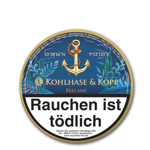 Kopp Caribbean Blue Bellamy, 50g