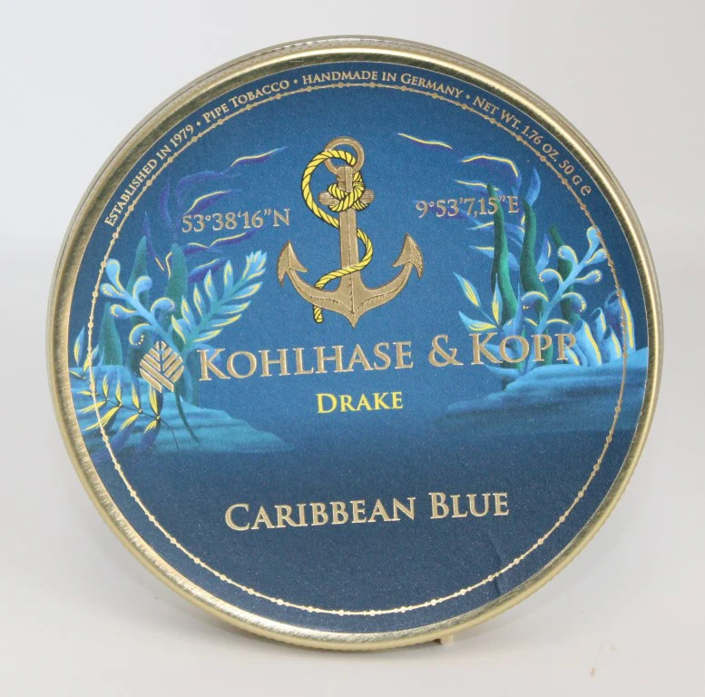 Caribbean Blue Drake oz Tin - Arlington Pipe & Cigar Lounge