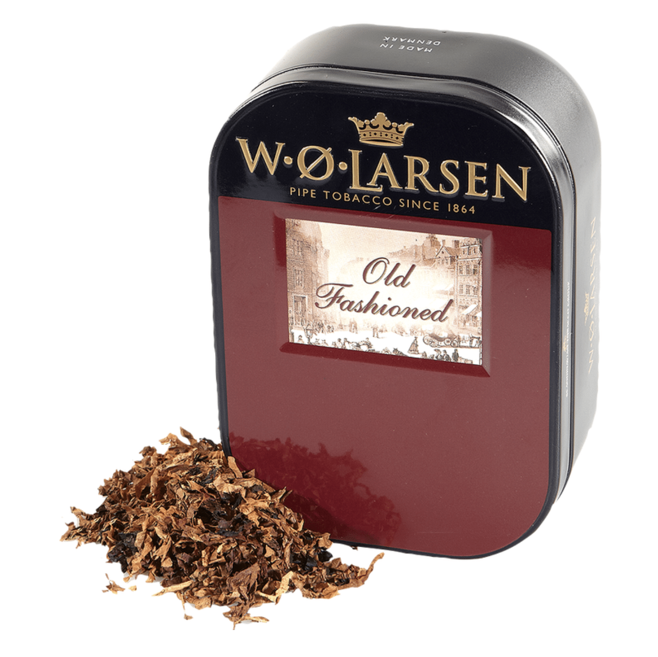 W.O. Larsen: Old Fashioned 3.5oz Tin | Aromatic Pipe Tobacco