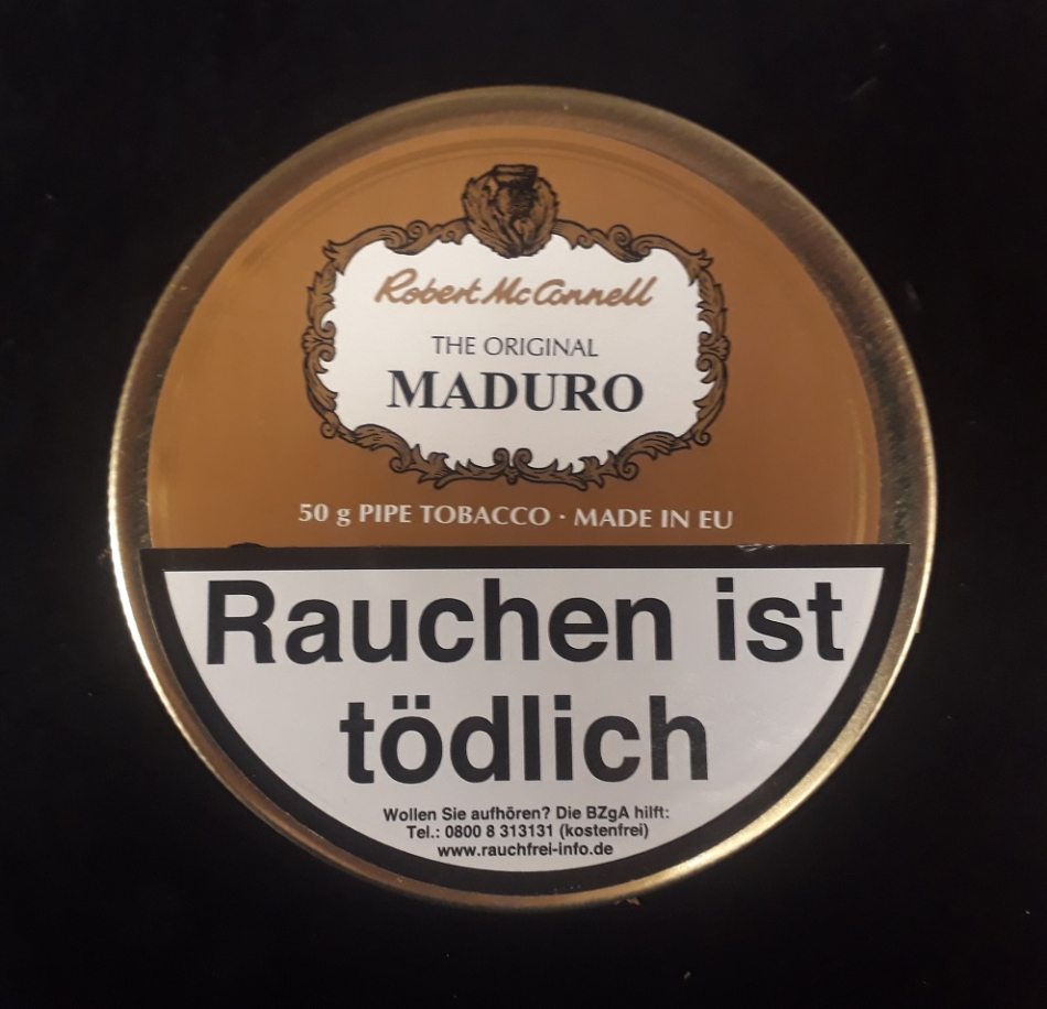 Robert McConnell Maduro 50g - Bonner Pfeifen- & Cigarrenhaus