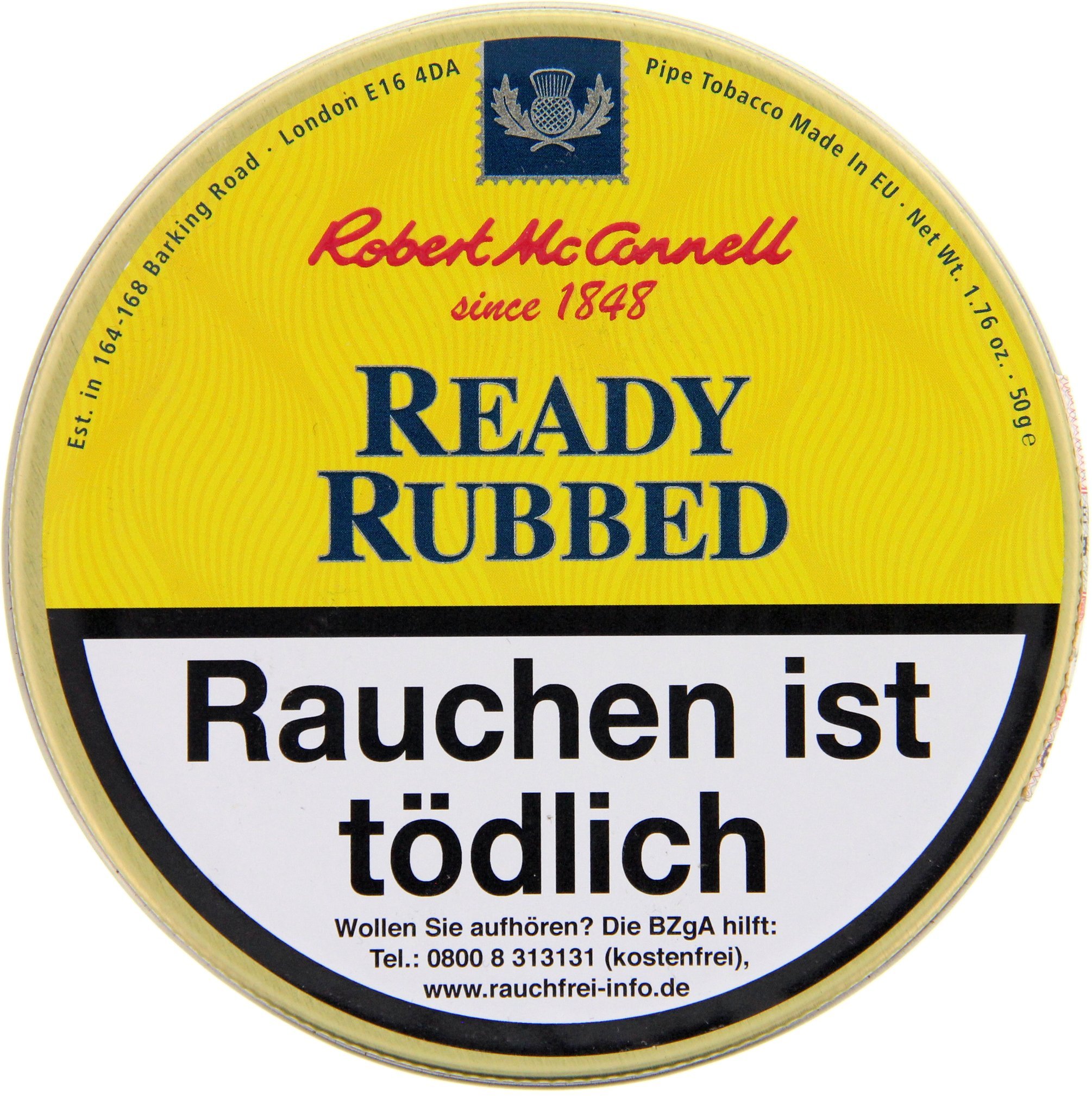 Robert McConnell Heritage Ready Rubbed 50g | Cigarworld.de Tabak ...
