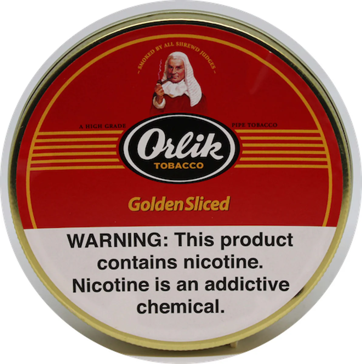 Orlik Golden Sliced 50g Tin - Arlington Pipe & Cigar Lounge
