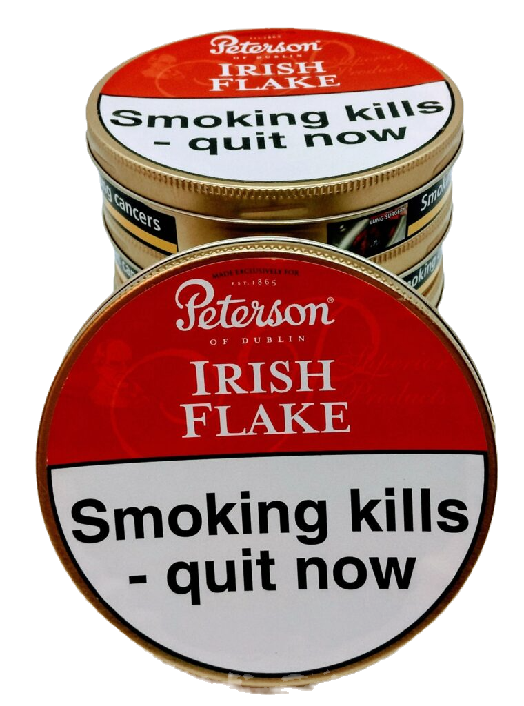 Peterson Irish Flake Pipe Tobacco Tin 50g | The Cigar Manor