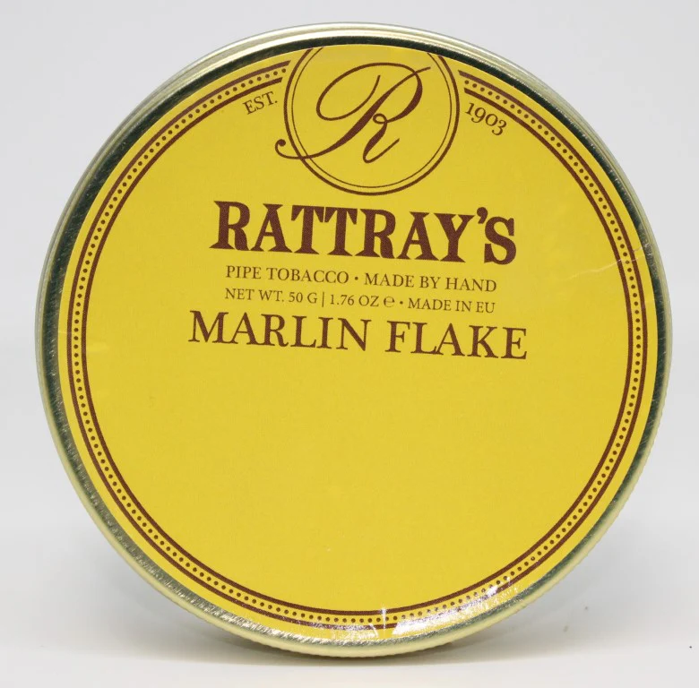 Rattray's Marlin Flake 50g Tin - Arlington Pipe & Cigar Lounge