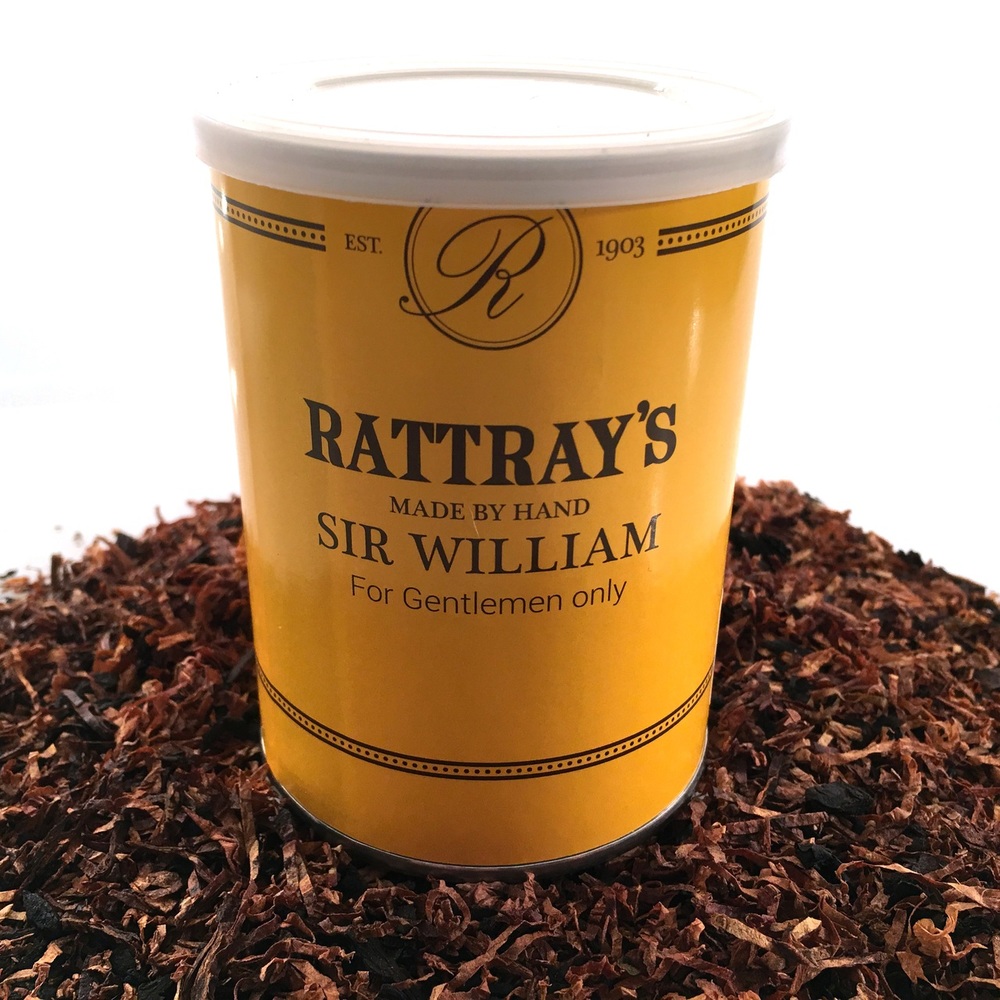 Rattray's Sir William 100g tin - Boswell Pipes - Premum Tobacco