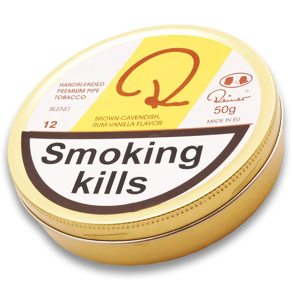 Reiner Hand Blended Brown Cavendish 12 Pipe Tobacco 50g Tin | Buy ...
