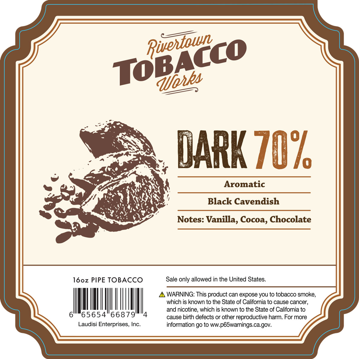 Dark 70% - Rivertown Tobacco Works | Smokingpipes.com