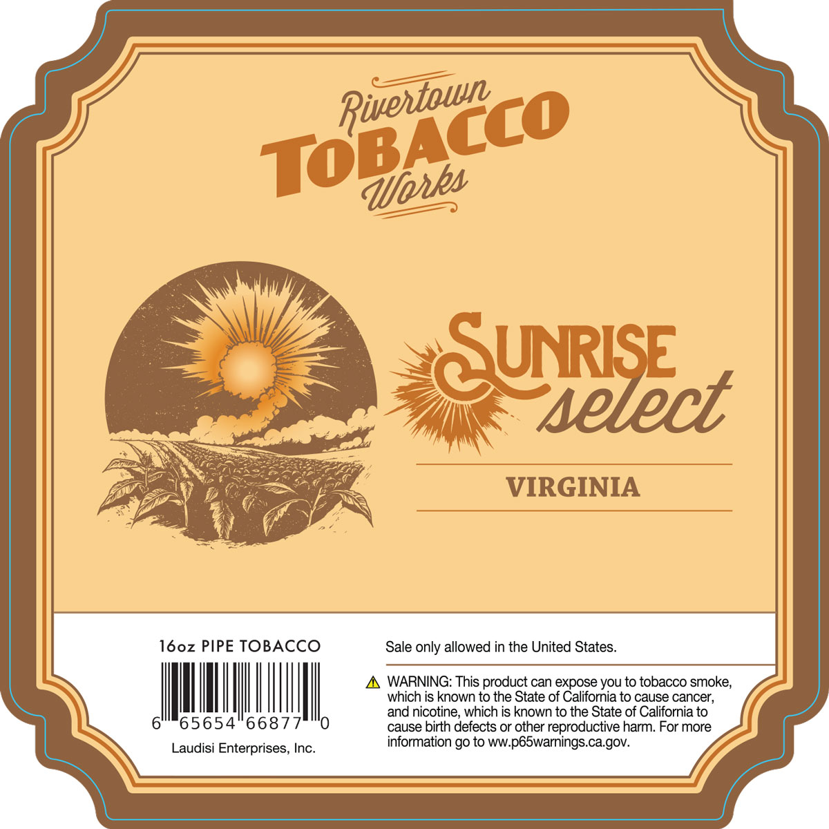 Sunrise Select Tobacco - Rivertown Tobacco Works