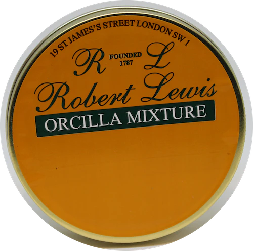 Robert Lewis Orcilla Mixture 50g Tin - Arlington Pipe & Cigar Lounge